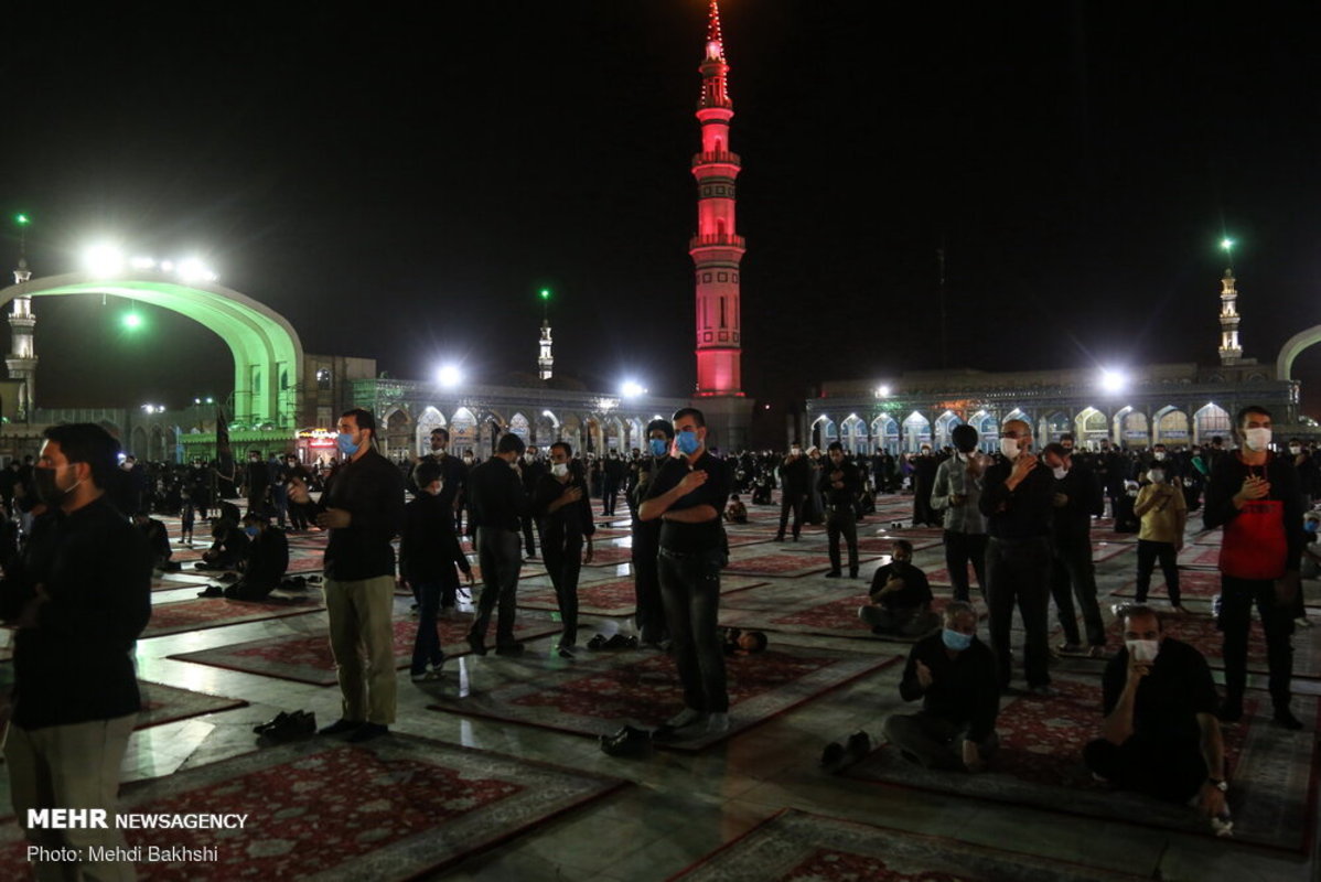 عزاداری حسینی در مسجد مقدس جمکران